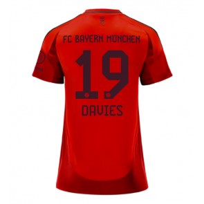 Bayern Munich Alphonso Davies #19 Hemmatröja Dam 2024-25 Kortärmad